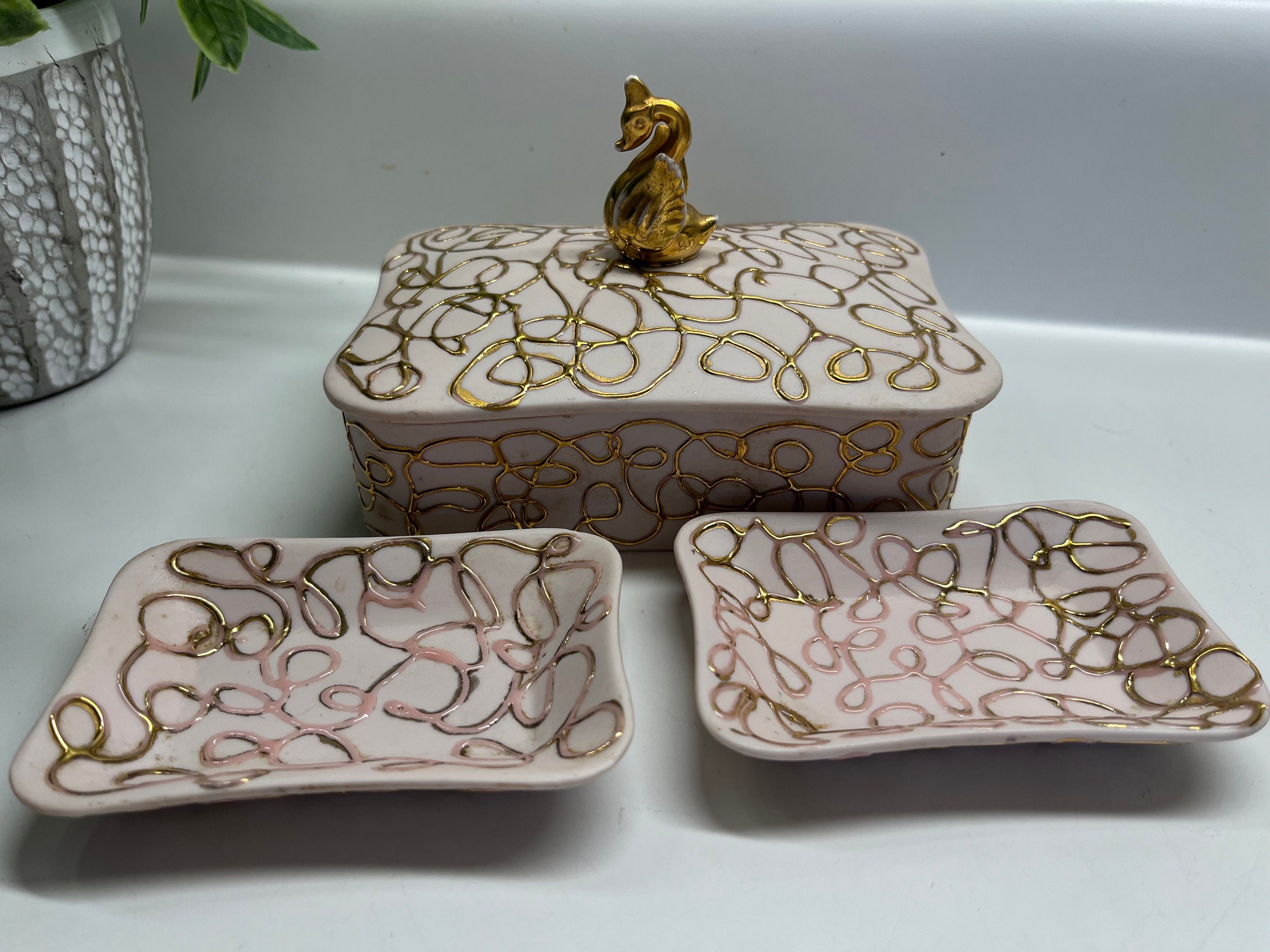 Lefton Jewelry Box - Etsy
