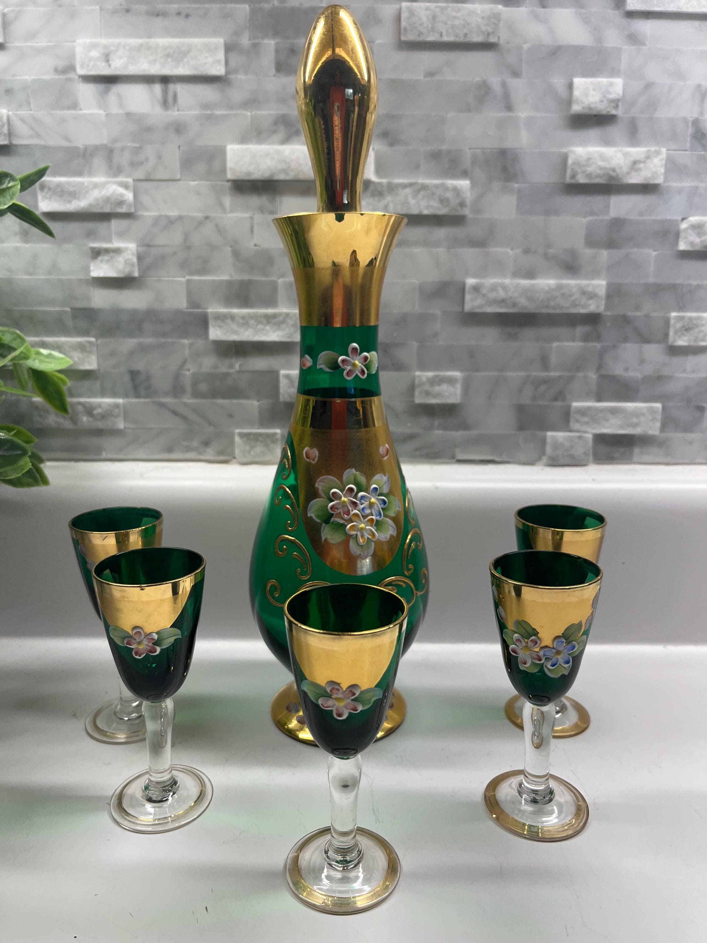 Murano Decanter - Etsy