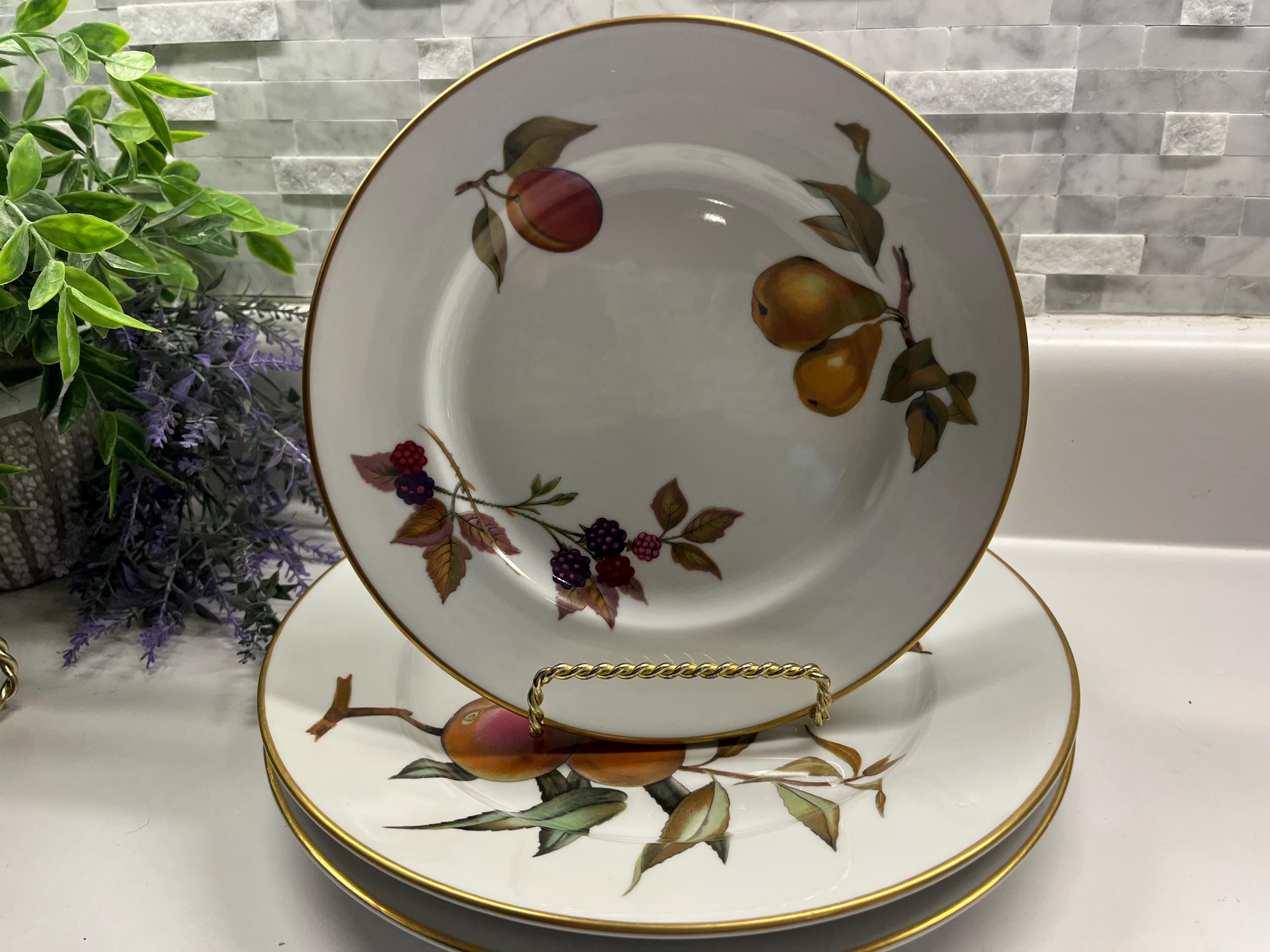 Royal Worcester Porcelain Dinner Set - Etsy