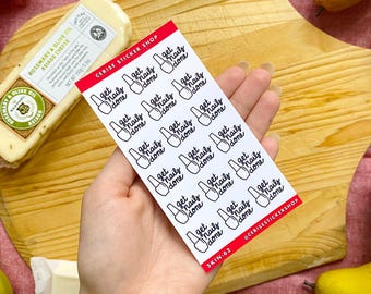 Get Nails Done Planner Stickers - Mini Size