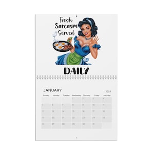 Sarcastic Pin Ups Wall Calendars (2025)