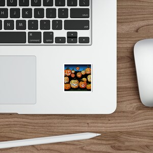 Halloween Pumpkin Stickers