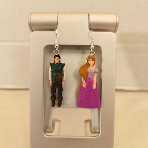 Rapunzel and Fin Earrings set