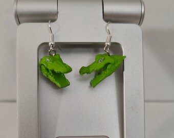Gator Chomping Earrings