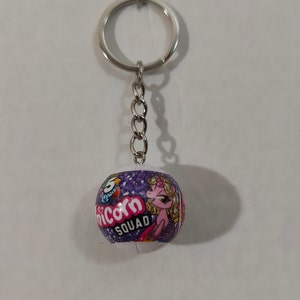 Mini Unicorn Surprise Ball Key Chain