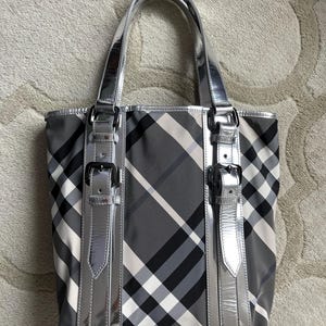 Neo Vintage Burberry Nova Check tote