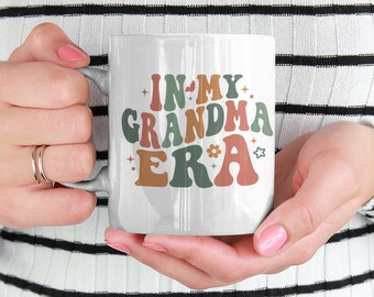 In mijn oma-tijdperk mok, koffiemok voor een grootmoeder, oma mok, oma koffiemok, oma cadeau, cadeau voor nieuwe oma