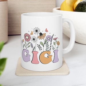 Gigi Becher, Muttertagsgeschenk, Gigi Becher, Gigi Geburtstag, Gigi Weihnachtsgeschenk, Gigi Tasse, Gigi Kaffeebecher, Geschenke für Gigi, Oma Becher Geschenk