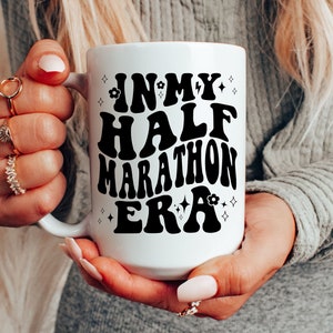 Half Marathon Mug, 3.1 Coffee Cup for a Half Marathon Runner, Marathon Runner Gift, Gifts for a Runner, Running Gifts, Race Accomplishment