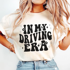 T-shirt chauffeur, cadeau voor het behalen van je rijbewijs, rijinstructeur, raceliefhebber, autocoureur, nieuwe chauffeurskleding, autoliefhebber