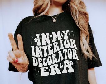 Shirt in mijn binnenhuisarchitect, cadeau binnenhuisarchitect, binnenhuisarchitect, interieurontwerper, Home Stager, shirt designschoolstudent, enscenering tshirts