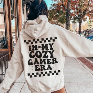 In My Cozy Gamer Era Hoodie, Cozy Gamer Shirt, Gamer Girl T-shirt, Gamer Family Shirt, Gaming Girl Tee, Video Game Lover, Gaming Hoodie
