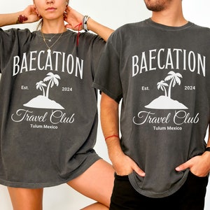 Baecation Trip Shirt, Baecation Group Shirt, Baecation Couples Trip, Vacation Shirts, Group Trip, Matching Couples Vacation Tshirts