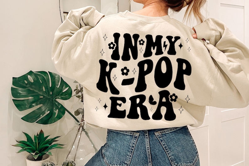 In My KPop Era Sweatshirt, Kpop Shirt, KPOP Lover, K-pop Gift, K-pop Shirt, Korea Fashion, K Pop Shirt, Kpop Fan Gift, Kpop, gfriend Kpop