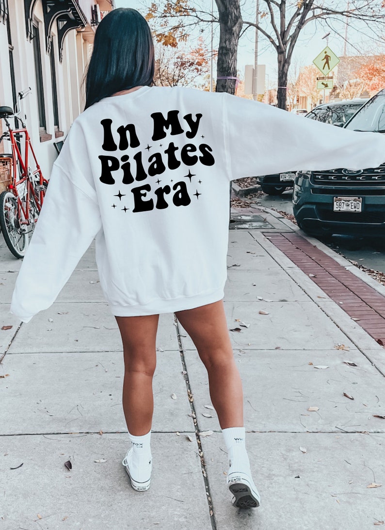 In My Pilates Era Sweatshirt, Fitness Shirt, Pilates Gifts, Pilates Shirt, Pilates Lover, Pilates Coach Crewneck, Pilate Instructor Gift