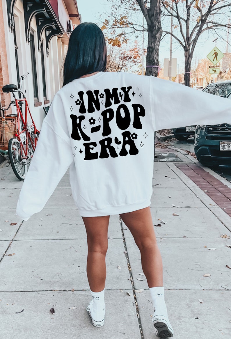 In My KPop Era Sweatshirt, Kpop Shirt, KPOP Lover, K-pop Gift, K-pop Shirt, Korea Fashion, K Pop Shirt, Kpop Fan Gift, Kpop, gfriend Kpop