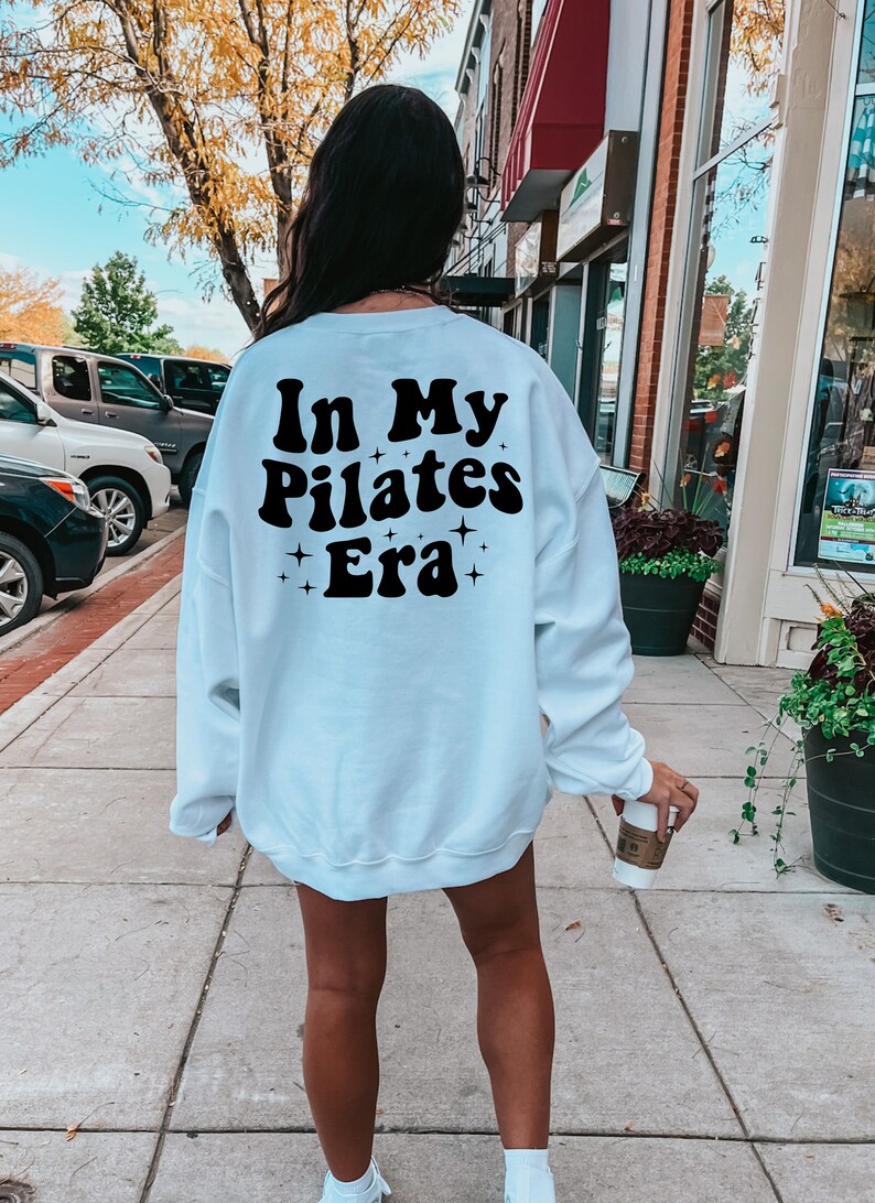 In My Pilates Era Sweatshirt, Fitness Shirt, Pilates Gifts, Pilates Shirt, Pilates Lover, Pilates Coach Crewneck, Pilate Instructor Gift
