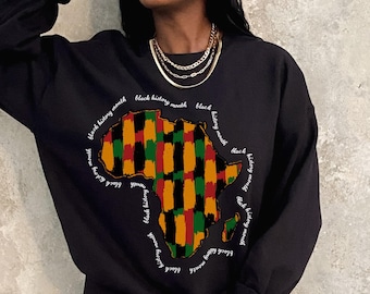 Schwarze Geschichte Monat Sweatshirt, Schwarze Geschichte Hoodie, Black Lives Matter, Geschenk für schwarzen Lehrer, Afroamerikaner. Schwarze Kultur, BLM-Shirt