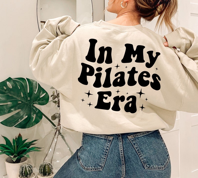 In My Pilates Era Sweatshirt, Fitness Shirt, Pilates Gifts, Pilates Shirt, Pilates Lover, Pilates Coach Crewneck, Pilate Instructor Gift