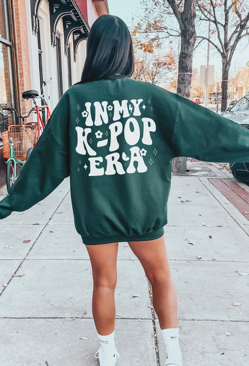 In My KPop Era Sweatshirt, Kpop Shirt, KPOP Lover, K-pop Gift, K-pop Shirt, Korea Fashion, K Pop Shirt, Kpop Fan Gift, Kpop, gfriend Kpop