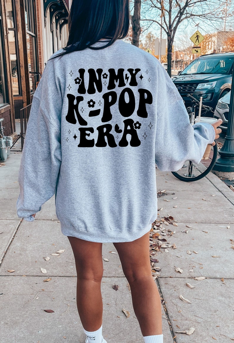 In My KPop Era Sweatshirt, Kpop Shirt, KPOP Lover, K-pop Gift, K-pop Shirt, Korea Fashion, K Pop Shirt, Kpop Fan Gift, Kpop, gfriend Kpop
