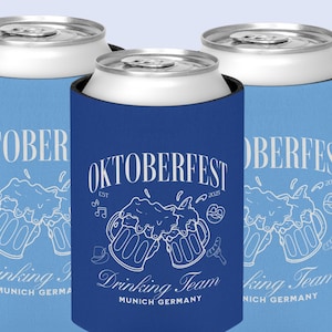 Oktoberfest Can Coolers, Party Favors, Oktoberfest Can Cooler, Oktoberfest Decor, Drink Can Sleeves, Beer Theme Bday Party, Beer Festival