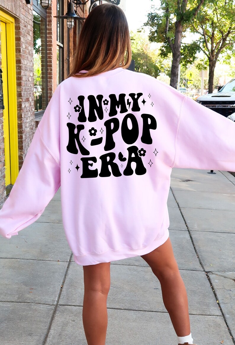 In My KPop Era Sweatshirt, Kpop Shirt, KPOP Lover, K-pop Gift, K-pop Shirt, Korea Fashion, K Pop Shirt, Kpop Fan Gift, Kpop, gfriend Kpop