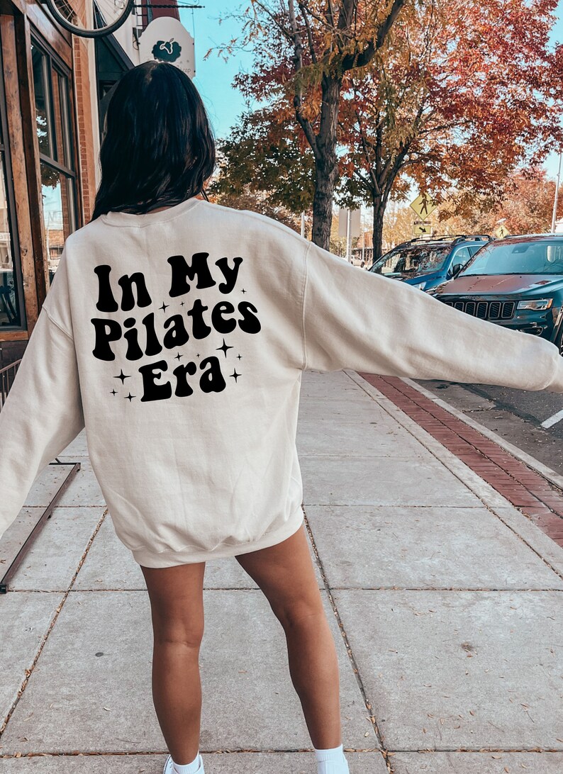In My Pilates Era Sweatshirt, Fitness Shirt, Pilates Gifts, Pilates Shirt, Pilates Lover, Pilates Coach Crewneck, Pilate Instructor Gift
