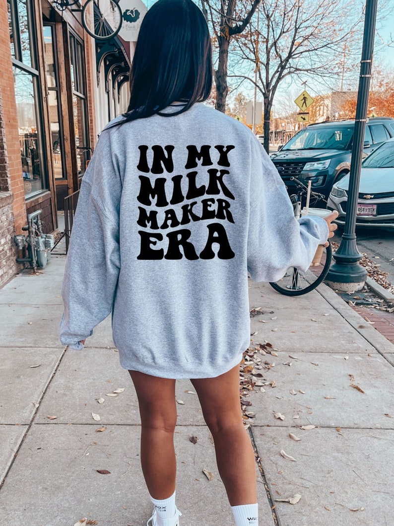'I Make Milk. What's Your Superpower?' Nursing Mumma Sweatshirt main image 0