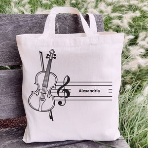 Custom Music Note Tote Bag, Trendy Tote Bag Canvas, Tote Bag Cute, Tote Bags Aesthetic, Tote Bag Retro Tote Bag