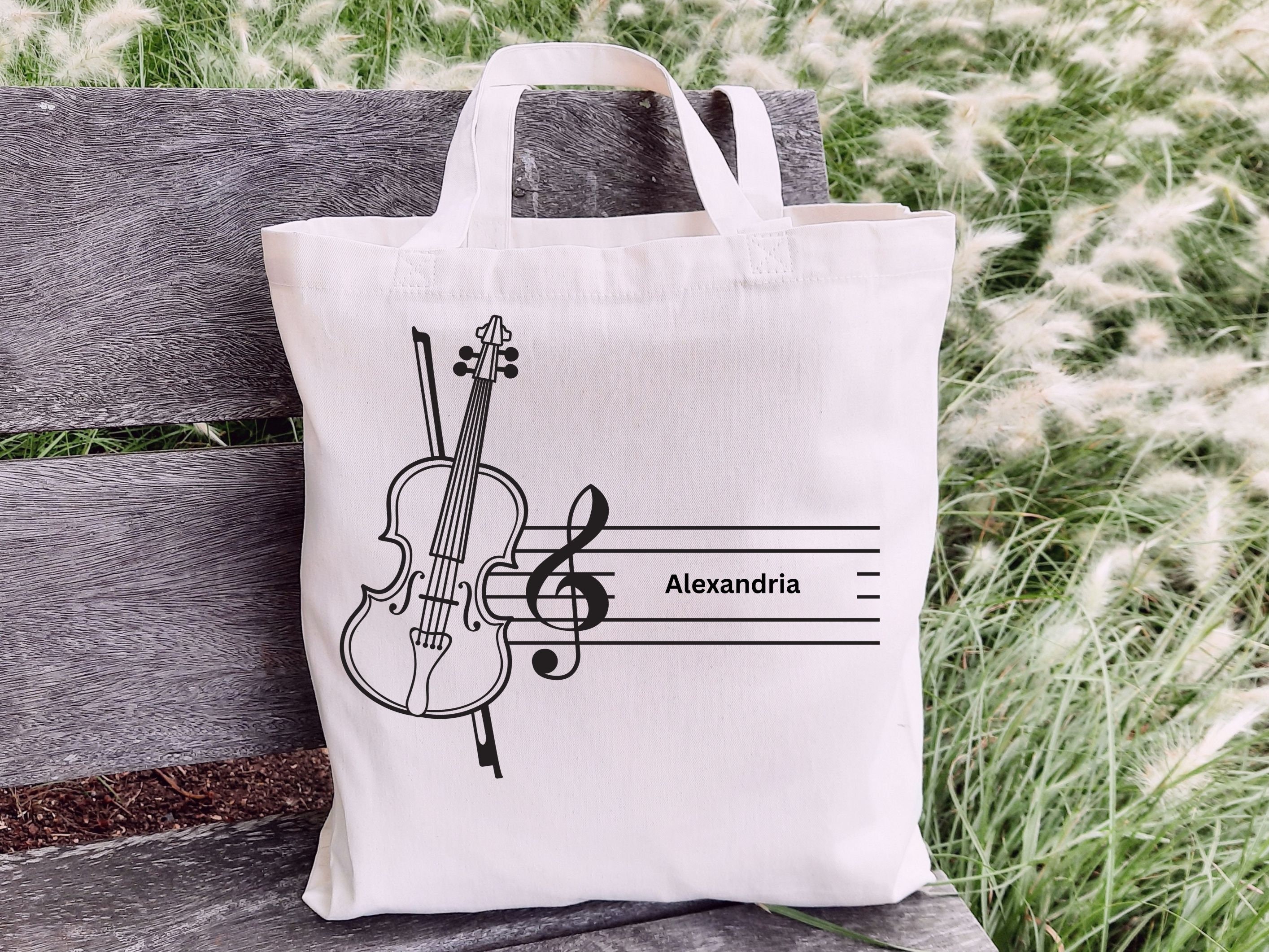 Custom Music Note Tote Bag, Trendy Tote Bag Canvas, Tote Bag Cute, Tote Bags Aesthetic, Tote Bag Retro Tote Bag