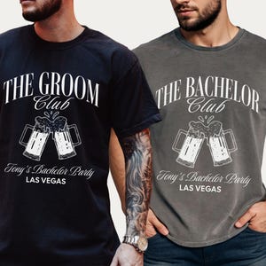 Bachelor Club Custom Shirt, The Groom Club, Bachelor Party Group, Groomsman Shirts, Beer Bachelor Party Shirt, Personalized Groomsman Gifts