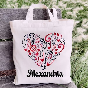 Custom Music Tote Bag, Trendy Tote Bag Canvas, Tote Bag Cute, Tote Bags Aesthetic, Tote Bag Retro Tote Bag