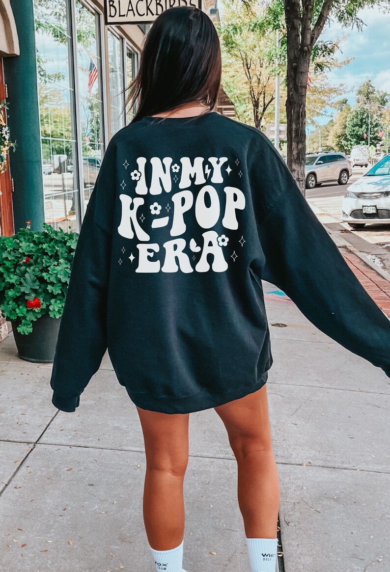 In My KPop Era Sweatshirt, Kpop Shirt, KPOP Lover, K-pop Gift, K-pop Shirt, Korea Fashion, K Pop Shirt, Kpop Fan Gift, Kpop, gfriend Kpop