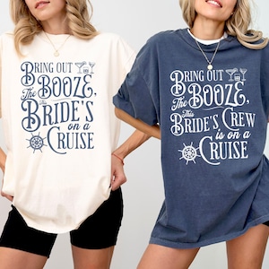 Cruise Nautical Bachelorette Shirts, Boating Bachelorette, Captain Bride, Beach Bachelorette, Boating Bach Club, Matching Cruise Bridesmaids