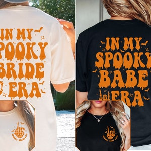 Spooky Bride Spooky Babe Bachelorette Shirts, Bach Shirts, Halloween Party Bachelorette, Skeleton Bride Shirt, Gothic Bachelorette