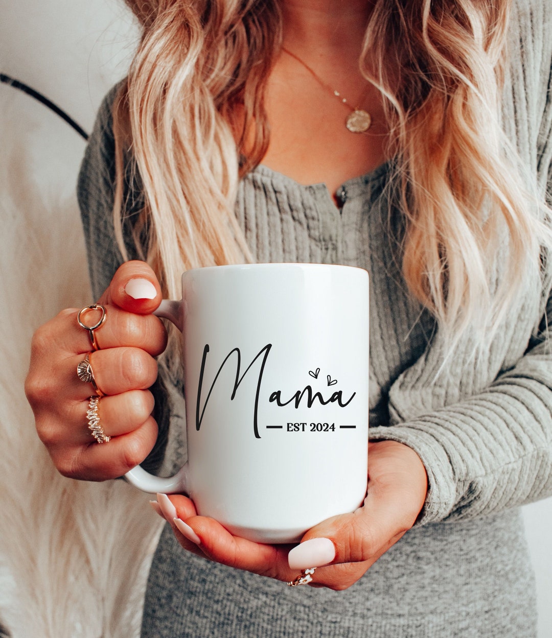 New Mama Est 2024 15oz Mug, Mama to Be Mug, Mom to Be Mug, Gift for A — free download