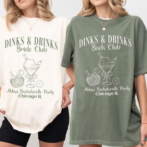 Pickleball Bachelorette Party Custom Shirt, Pickleball Club Bridesmaids Tee, Last Swing Bach Weekend, Bridal Party Sports, Pickle Ball Bride