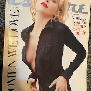 ESQUIRE magazine, Aug 1996, Sharon Stone on cover, complete maazine