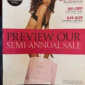 Victorias Secret Catalog - Etsy