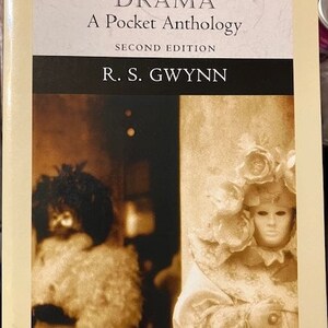 Drama: A Pocket Anthology, ed. Gwynn, Penguin Books, paper, 2002, first printing