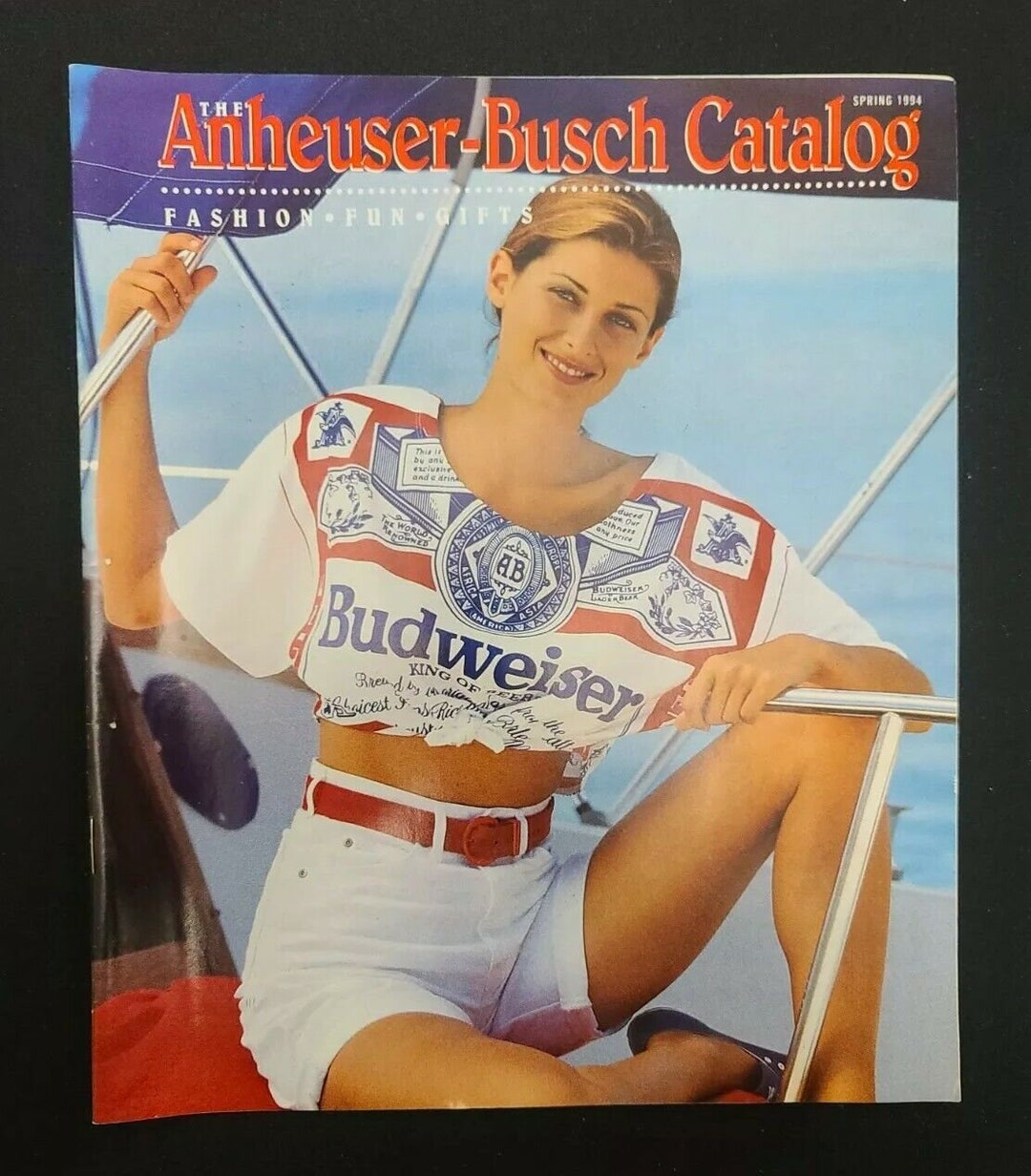 Anheuserbush Catalog, Spring 1994, Budweiser Accoutrements Etsy
