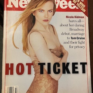 NEWSWEEK, Dec 14, 1998--Nicole Kidman on cover