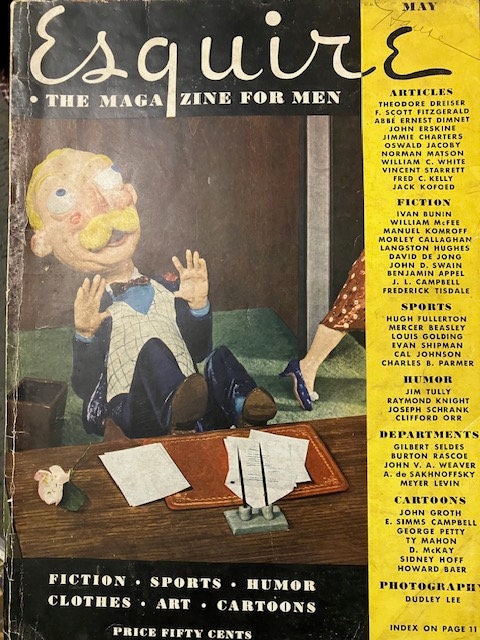 1930s Esquire Magazine - Etsy
