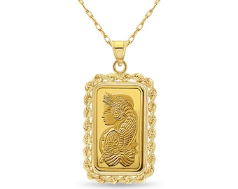 フランスヴィンテージ【新品タグ付】GANCE Paris★金属の茎　ネックレス 10グラム パンプ クレディ・スイス ゴールドバーネックレス（ロープ