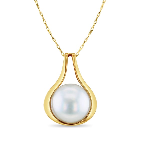 マベパール ペンダント　約13mm ネックレス 13mmマベパールペンダントトップ18k ネックレス・ペンダント