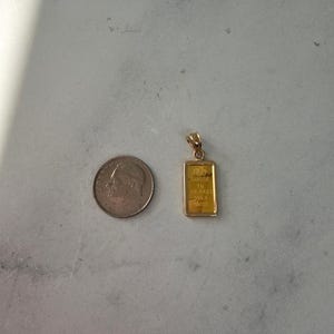 1 Gram Pamp Credit Suisse Gold Bar With Polished Bezel