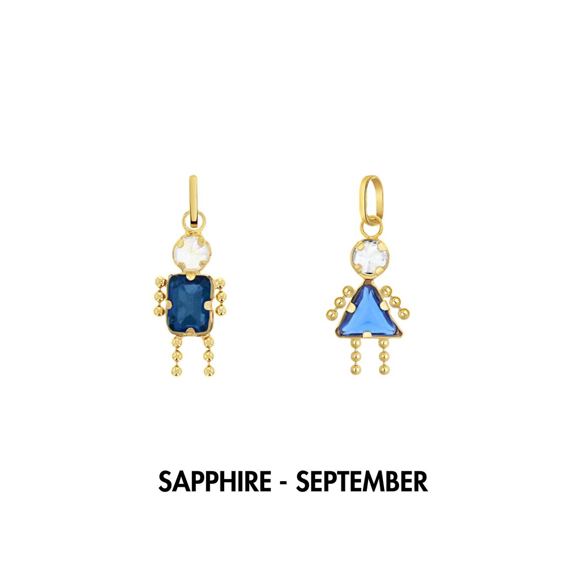 Baby Birthstone Charm main image 1