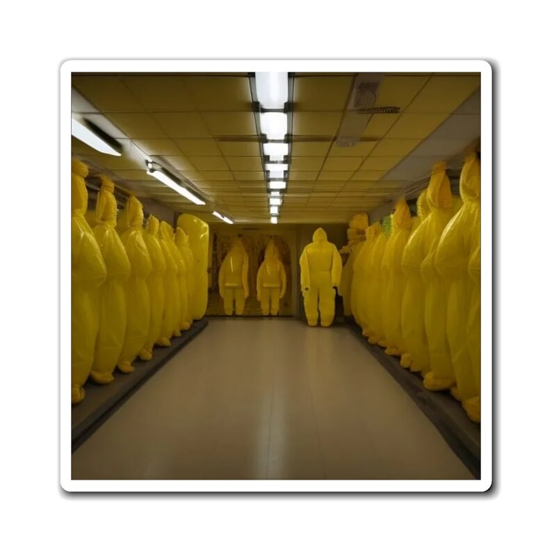 Hazmat Suit Storage in the Backrooms Etsy