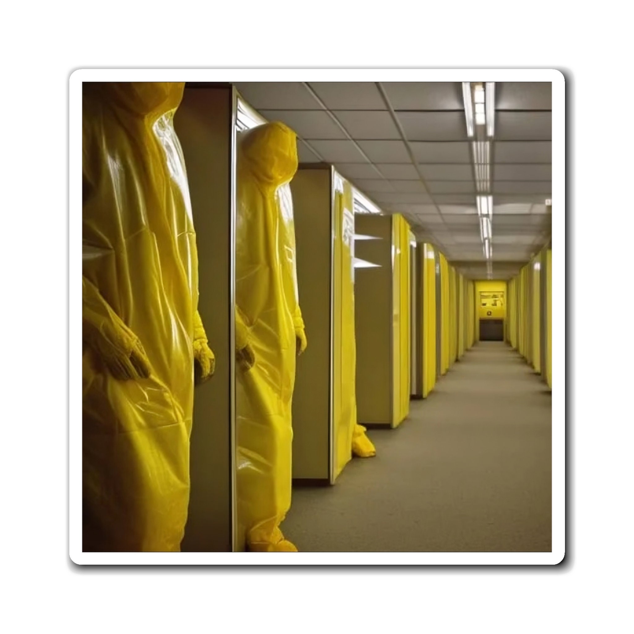 Hazmat Suits Stuck in the Backrooms Etsy
